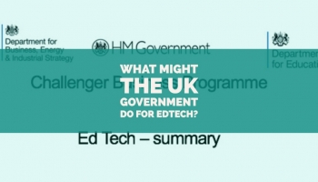 What Can UK Government Do For Edtech