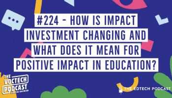 VT 224 Impact Investing and Positive Impact in Education TITLE SLIDE